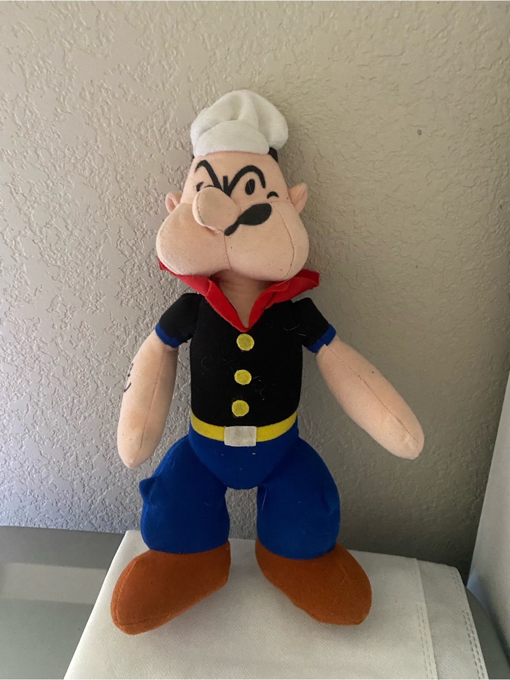 Popeye plush vintage Play by Play Sailor Cartoon plush stuffed toy 1992
